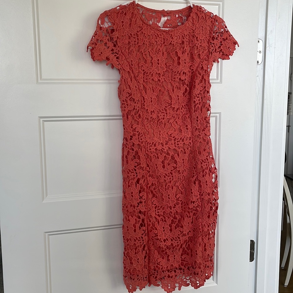 NWOT Lulus Romance Language Lace Dress Size L